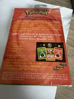 Pokemon Factory Sealed BRUSHFIRE THEME DECK Base Set NEW SEALED 1999 - Image 3