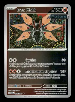 Iron Moth Shrouded Fable 009/064 Pokemon Reverse Holo Near Mint Shinji Kanda - Image 1