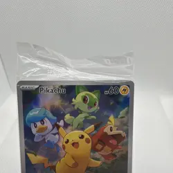 Pokemon TCG Pikachu 027/SV-P SV: Scarlet & Violet Promo Holo ENG 2023 SEALED - Image 2