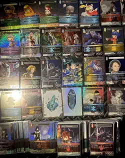 Final Fantasy TCG Card From Nightmares Collection Lot w/ Unei 19-119L & Zidane - Image 1