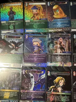 Final Fantasy TCG Card From Nightmares Collection Lot w/ Unei 19-119L & Zidane - Image 4