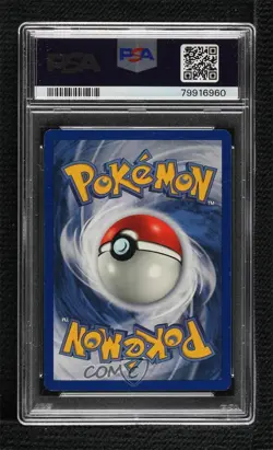 Water Energy Pokemon Base Set PSA 9 MINT 1999 - Image 2
