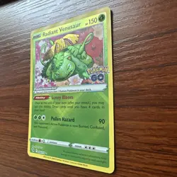 Radiant Venusaur 004/078 Pokemon GO Radiant Rare NM/M - Image 2