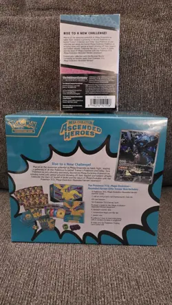 Pokemon Ascended Heroes ETB And Booster Bundle Package Factory Sealed - Image 2