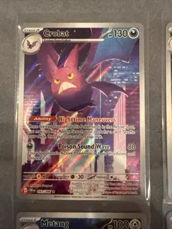 Pokemon Chaos Rising Hit Lot Crobat Watchdog Claydol Metang IRs Beedrill EX More - Image 2