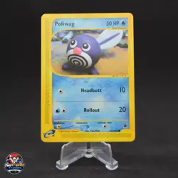 Poliwag Common Expedition 125/165 LP Pokemon Yuka Morii - Image 1