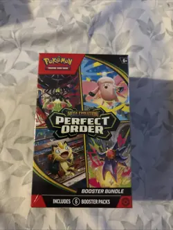 Pokemon TCG Mega Evolution—Perfect Order Booster Bundle Box English 2026 - Image 1