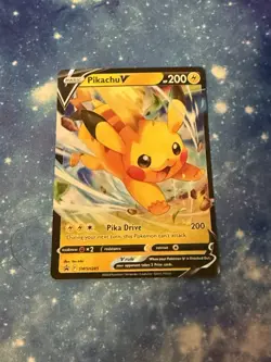 The Pokemon Company Pikachu V SWSH285 Sword & Shield Promo Holo 200HP English - Image 1