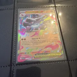 Pokemon TCG Card - Mega Charizard X EX 013/094 - Phantasmal Flames - Image 1