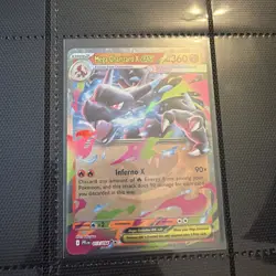 Pokemon TCG Card - Mega Charizard X EX 013/094 - Phantasmal Flames - Image 2