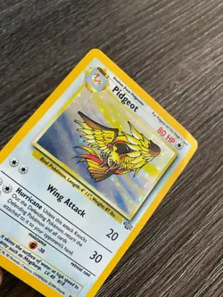 Pidgeot - 8/64 - Unlimited Edition - Holo - Pokemon Card - Image 2