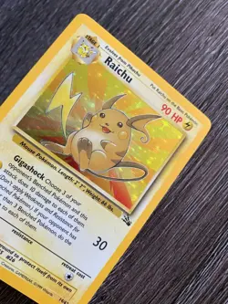 Raichu - 29/62 - 1st Edition - Rare - Holo - Pokemon Card - Image 2