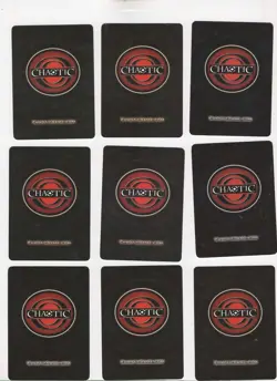 Chaotic lot #039. Lot of 9 Danian creature cards. All MAX Energy - Image 2