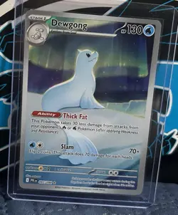 Dewgong 097/094 Phantasmal Flames Illustration Rare NM Pokemon card - Image 1