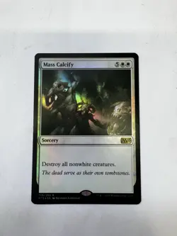 Mass Calcify M15 FOIL MTG TCG CARD NM/LP - Image 1