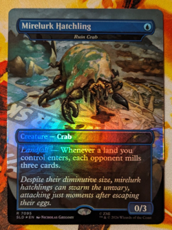 Mirelurk Hatchling - Ruin Crab - Secret Lair x Fallout: Rad - MTG Foil #7095 - Image 1