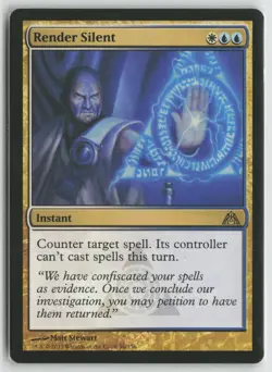 Render Silent Moderately Played 96 Dragon's Maze Magic: The Gathering - Image 1