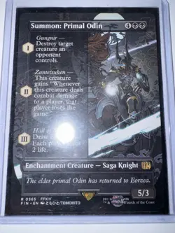 Summon: Primal Odin (Borderless) Final Fantasy Regular - Image 1