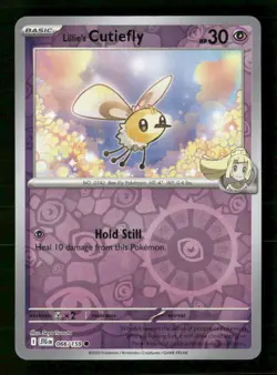 Lillie's Cutiefly Reverse Holo #066/159 SV09: Journey Together Pokemon - Image 1