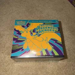 Pokemon Ascended Heroes ETB BRAND NEW - Image 1
