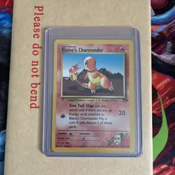Pokemon TCG Blaine's Charmander Gym Challenge 60/132 Regular LP/MP - Image 1