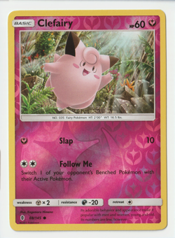 Clefairy 88/145 - Guardians Rising - Reverse Holo - Pokemon TCG - LP - Image 1