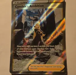 Pokemon Cynthia's Ambition GG60/GG70 Ultra Rare Holo Full Art English CZ GG - Image 1