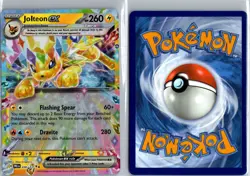 Jolteon ex 030/131 Prismatic Evolutions Pokemon TCG Holo Double Rare NM - Image 3