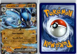 Lucario ex 051/131 Prismatic Evolutions Pokemon TCG Holo Double Rare NM - Image 3