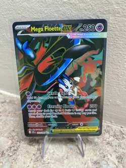Mega Floette EX 101/086 Full Art Holo Pokemon Chaos Rising - Image 1