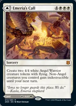 MTG - Emeria's Call / Emeria Shattered Skyclave - - Light Play - Normal - Image 1