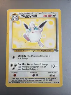 Wigglytuff - 32/64 - Jungle - 1999 - Pokemon - Vintage - Rare Non Holo - WOTC - Image 1