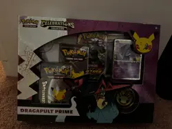 Pokemon TCG: Celebrations Collection: Dragapult Prime Box New Factory Sealed - Image 1