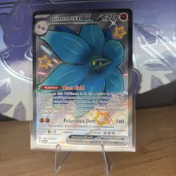 Glimmora ex Shiny Ultra Rare Holo PAF 218/091 NM Pokemon TCG - Image 1