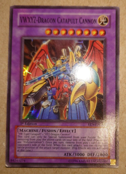VWXYZ-Dragon Catapult Cannon Een-En031 Elemental Energy 1st Yu-Gi-Oh! - Image 1