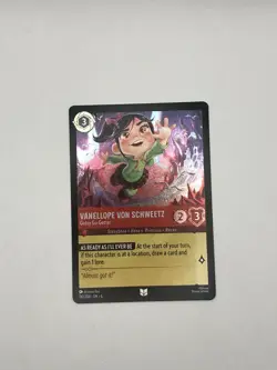 Disney Lorcana Azurite Sea Vanellope von Schweetz Gusty Go-Getter 110/204 FOIL - Image 1