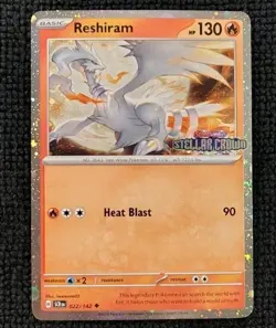 Reshiram (Stellar Crown Stamped) 022/142 Miscellaneous Cards & Products Holo - Image 1