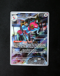 Pokemon Card TCG - Porygon-Z 214/182 - Paradox Rift - Illustration Rare - LP ⭐ - Image 1