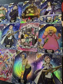 One Piece Collectible Foiled Character Anime 18 Waifu Cards CCG Full Art - Image 5