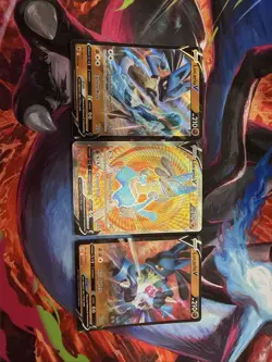 Lucario VSTAR & V Black Star Promo SWSH213, 078,146 Full Art Pokemon TCG Cards - Image 1