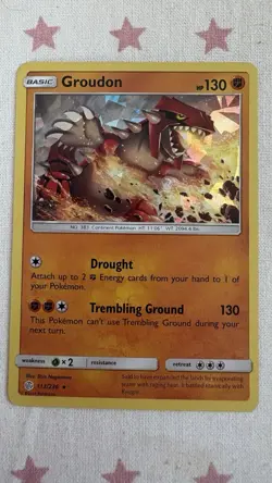 Groudon - (Cracked Ice Holo) 113/236 Deck Exclusives Holo Rare Pokemon TCG Card - Image 1