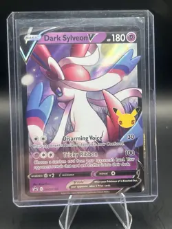 Dark Sylveon V SWSH134 SWSH: Sword & Shield Promo Cards Holo - Image 1