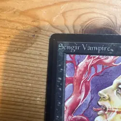 Sengir Vampire Limited Edition Beta HP MTG - Image 5