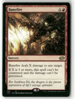 Banefire Normal R Jumpstart 2022 495 NM - Image 1