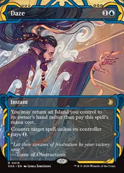 Daze - MTG SOA Secrets of Strixhaven Mystical Archive - NM/MINT - Image 1