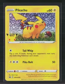 Pokemon 2020 Sword & Shield Pikachu General mills #SWSH039 - Image 1