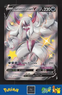 2021 Pokemon SWSH Shining Fates SV116/SV122 Grimmsnarl V - Image 1