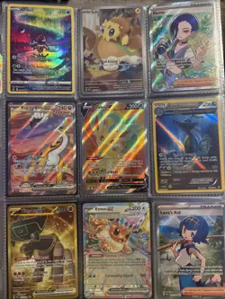 Pokemon Card Lot 45 Cards - Image 1