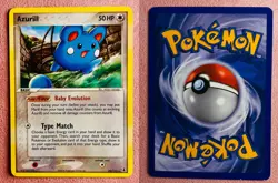 Azurill 20/113 Non Holo | EX Delta Species | 2006 Vintage Pokemon TCG Card | LP - Image 3