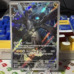 TCG Pokemon N's Zekrom 031/MEP Full Art Holo Basic Dragon 130HP EN - Image 2